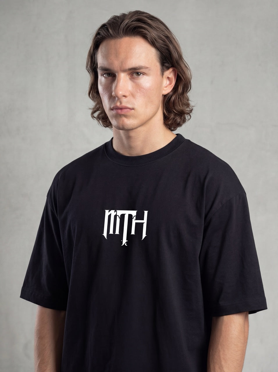 MTH Signature Tee - Hustle black