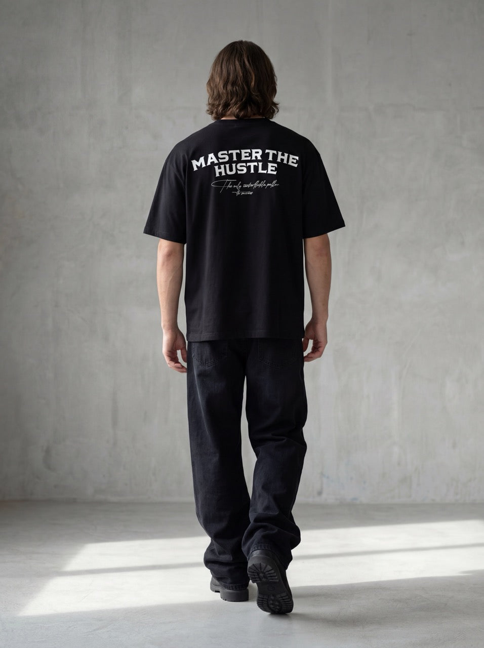 MTH Signature Tee - Hustle black